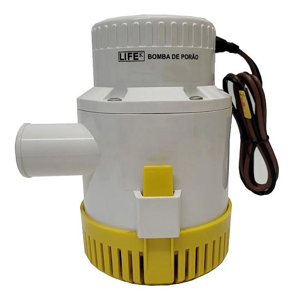 Bomba De Porão Life K 4300 Gph 12 volts Original Lancha