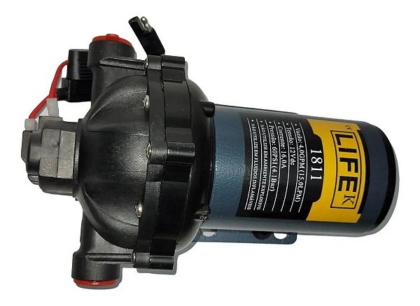 Bomba Automática Pressurizada Life K 4.0Gpm 60 Psi 12Volts