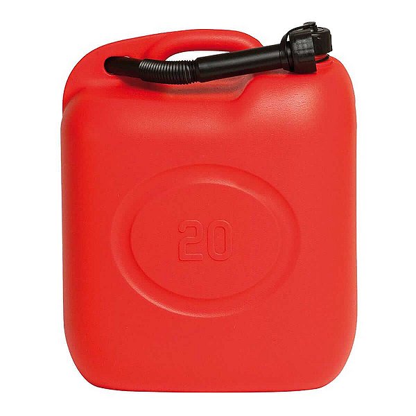 Galão De Combustível reserva 20 Litros Plástico bico funil
