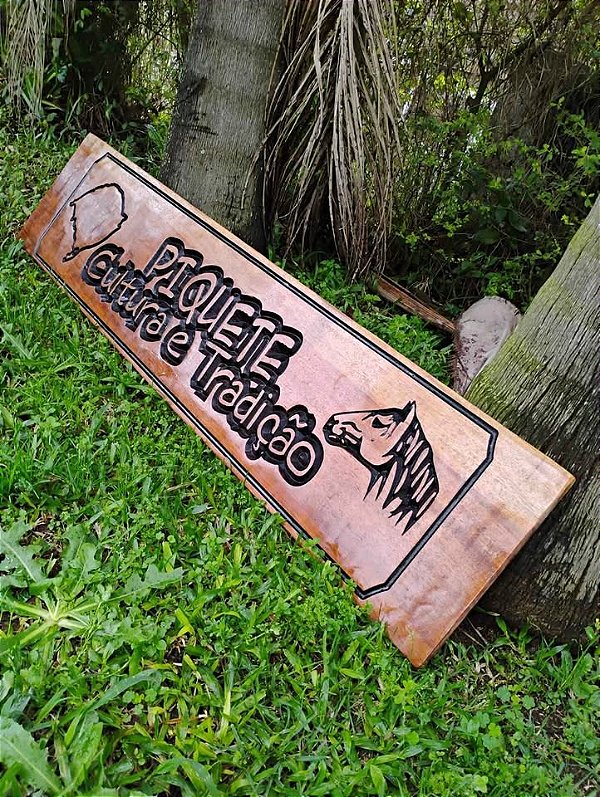 Placa Sítio Chácara 1,5 mt