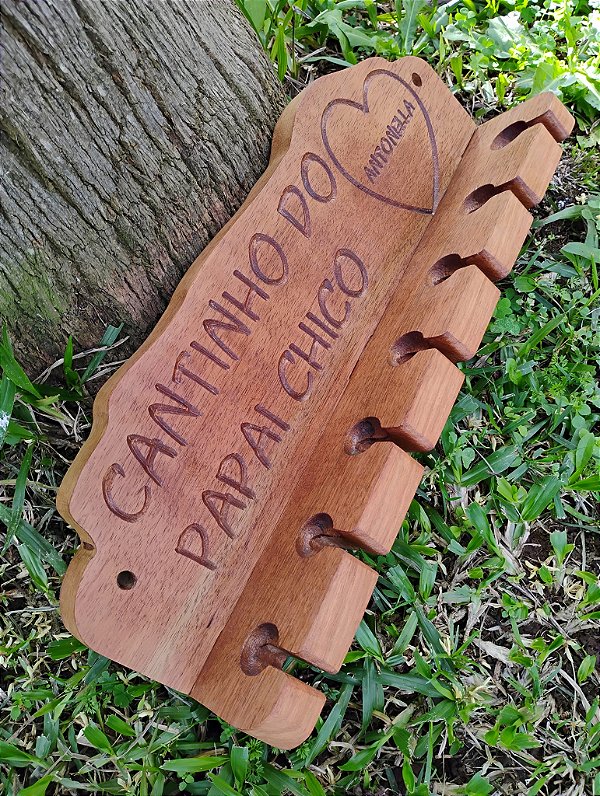 Porta Espetos 7 Espaços Personalizado