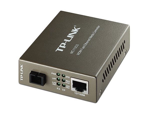Conversor de Midia Single Mode WDM TP-Link MC112CS 10/100Mbps