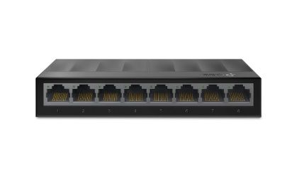 TP-Link Switch, HUB 08P LS1008G 10/100/1000 Case de Plástico