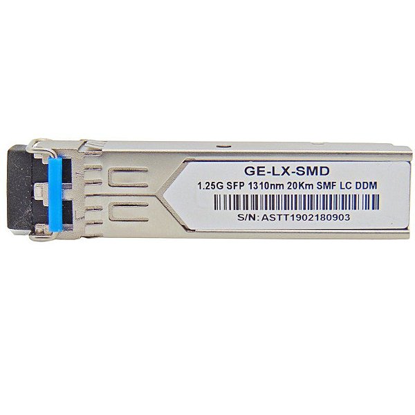 SFP 1.25G 20km LC Duplex DDM TX1310NM GE-LX-SMD