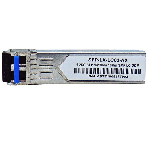 SFP 1.25G 10km LC Duplex DDM TX1310NM SMF LX-LC03-AX