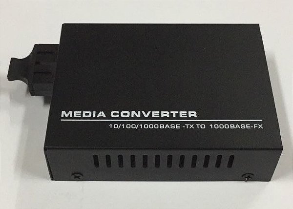 Conversor de Mídia 60km 10/100/1000M-DF-60km Dual Fiber HDV
