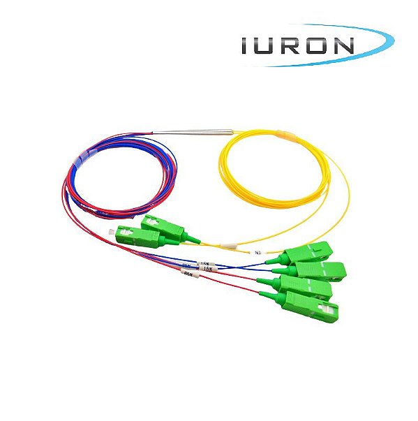 Splitter 1x2 15-85% 0.9MM 1.0M SC-APC PLC