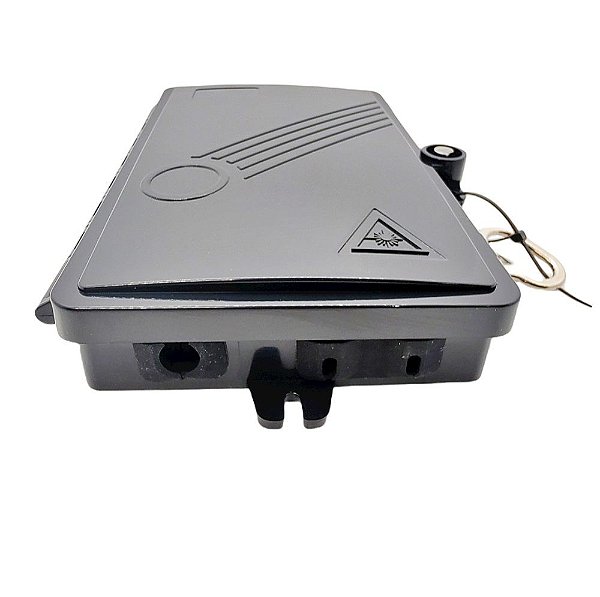 Caixa de Atendimento Óptico 02 Cores 11X17CM  JZ-1312-2A Preta IP65