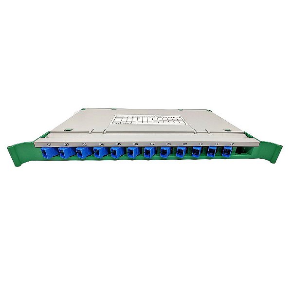 Bandeja Distriduidor Óptico 30CM 12 Cores UPC JZ-8003