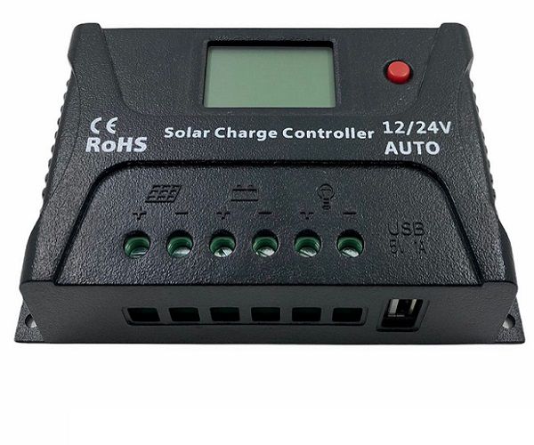 Controlador Solar PWM 20A  12V/24V SR-HP2420-S