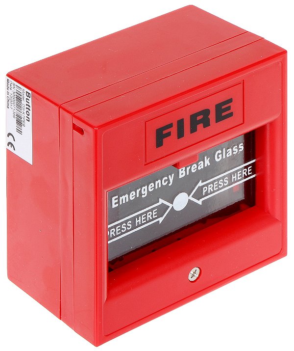 Botão de Saída, emergência de Incendio Hikvision DS-K7PEB