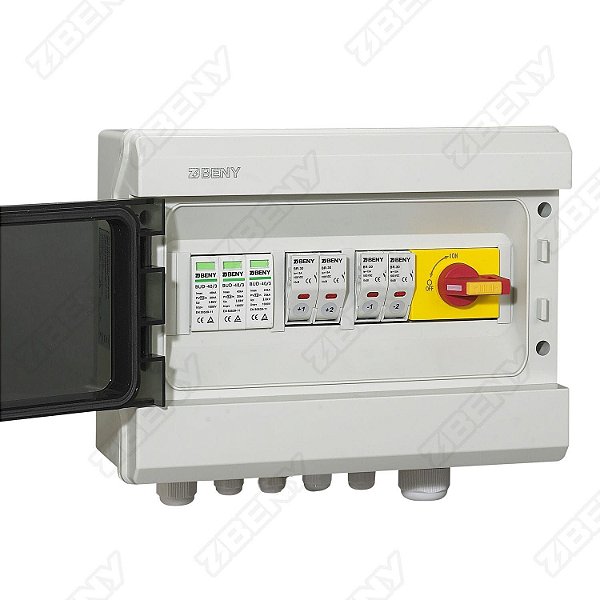 Caixa Box Solar 1 Corda BHS-1 Policarbonato