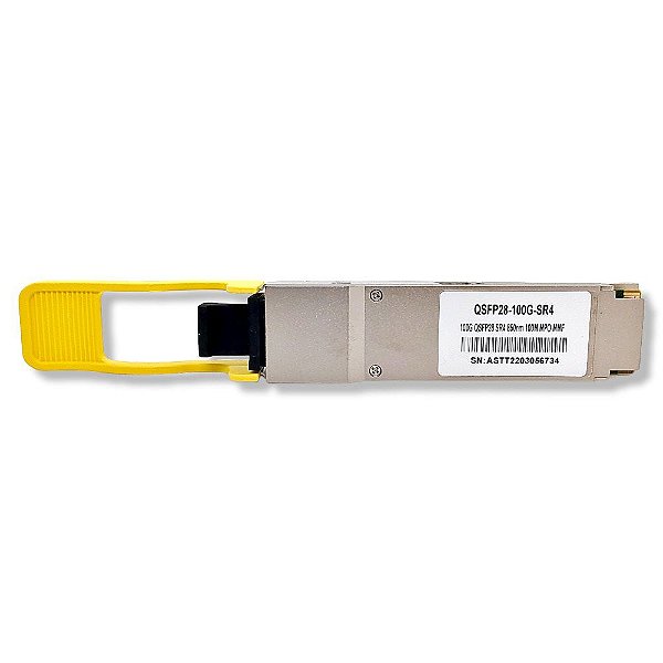 Módulo QSFP28 100G 100M 850NM SR4 MM 4 Wave MPO