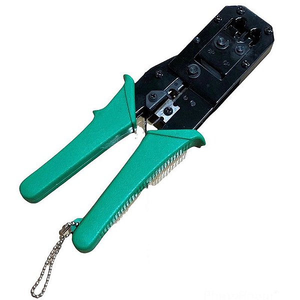 Alicate Decapador  de Crimpagem 6P 8P RJ45 RJ11 JZ-70031