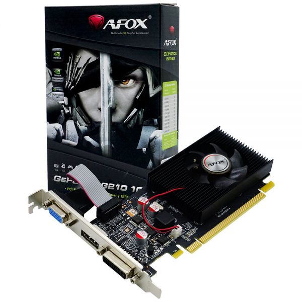 Placa De Video Afox Geforce G210 1 Gb Ddr2 (Af210-1024D2Lg2V7)