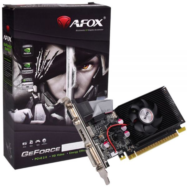 Placa De Video Afox Geforce Gt210 1 Gb Ddr3 (Af210-1024D3L5)