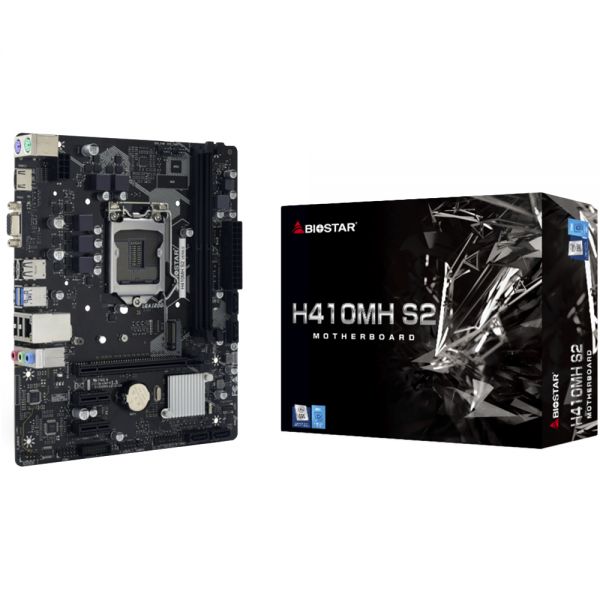 Placa Mãe Biostar H410Mh S2 Lga 1200 Ddr4