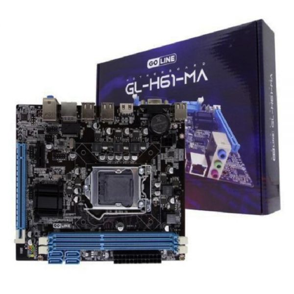 Placa Mãe Goline Gl-H61-Ma Lga 1155 Ddr3