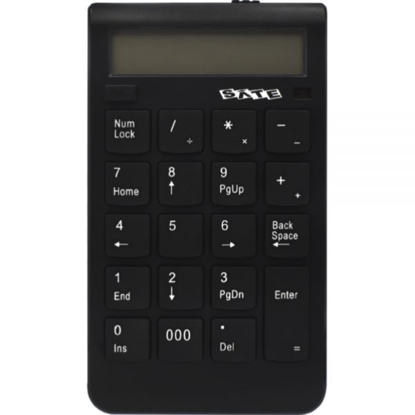 Teclado Numérico Satellite Ak-183 Usb - Preto