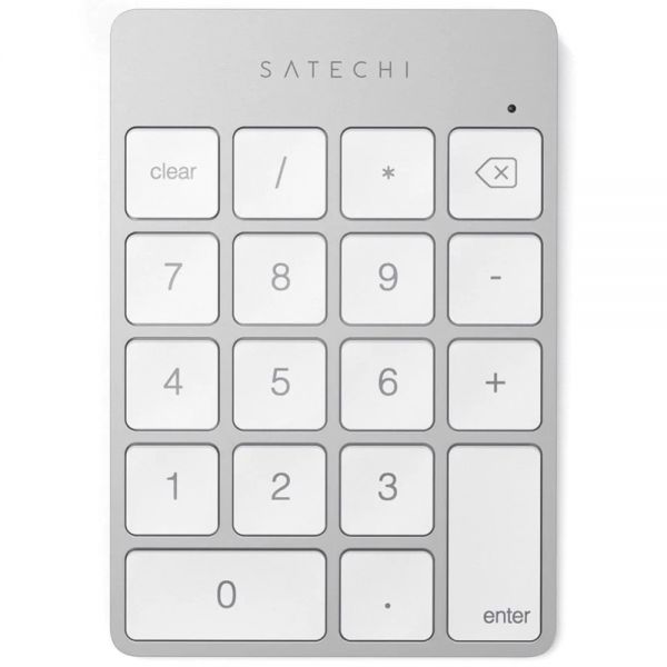 Teclado Numérico Satechi Slim St-Salkps Bluetooth - Prata