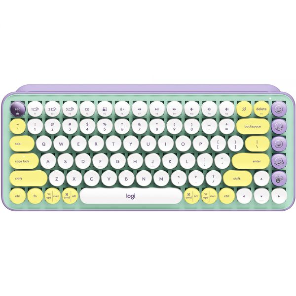 Teclado Logitech Pop Keys Bluetooth - Daydream Mint (920-010714)
