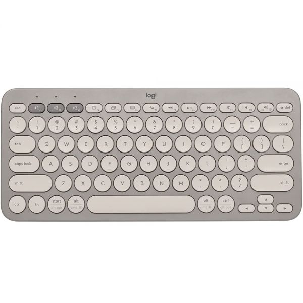 Teclado Logitech K380 Bluetooth - Arena (Espanhol) (920-011149)