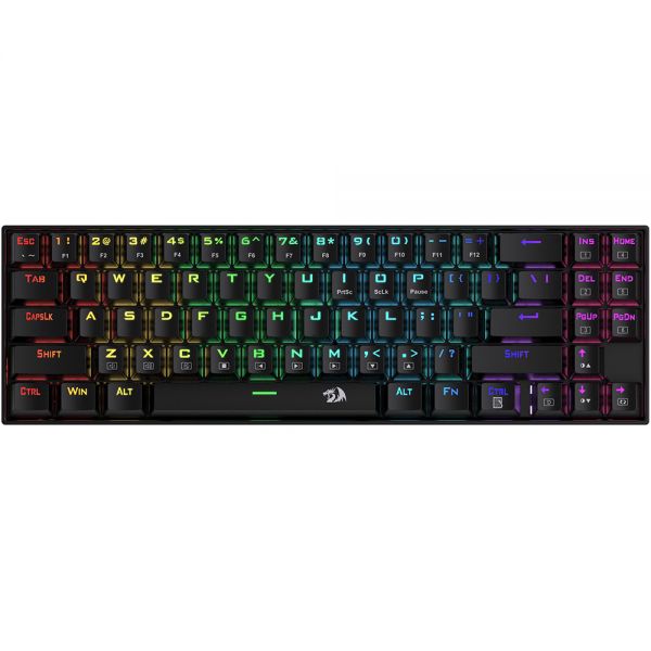 Teclado Gamer Sem Fio Redragon Deimos K599-Krs Rgb - Preto (Inglês)