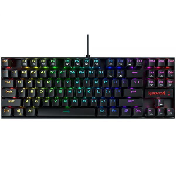 Teclado Gamer Redragon Kumara K552Rgb-1 - Preto (Inglês)
