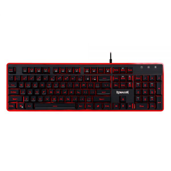 Teclado Gamer Redragon Dyaus K509 Usb - Preto (Espanhol)