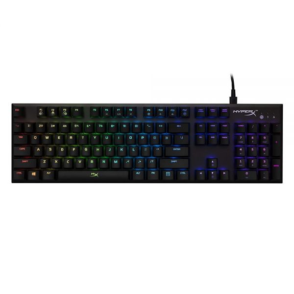 Teclado Gamer Kingston Hyperx Alloy Fps Rgb Hx-Kb1Ss2-Us - Preto (Inglês)
