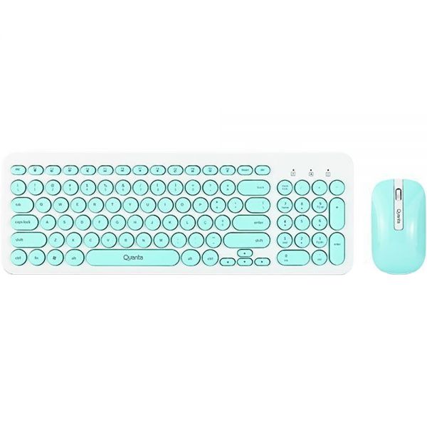 Kit Teclado + Mouse Sem Fio Quanta Qtktm20 - (Espanhol)