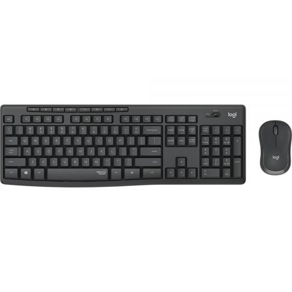 Kit Teclado + Mouse Sem Fio Logitech Mk295 - Preto (Inglês) (920-009782)