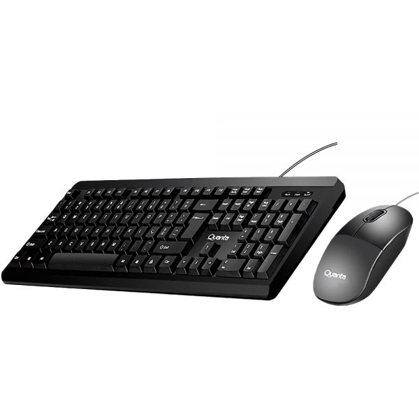 Kit Teclado + Mouse Quanta Qtktm30 Usb