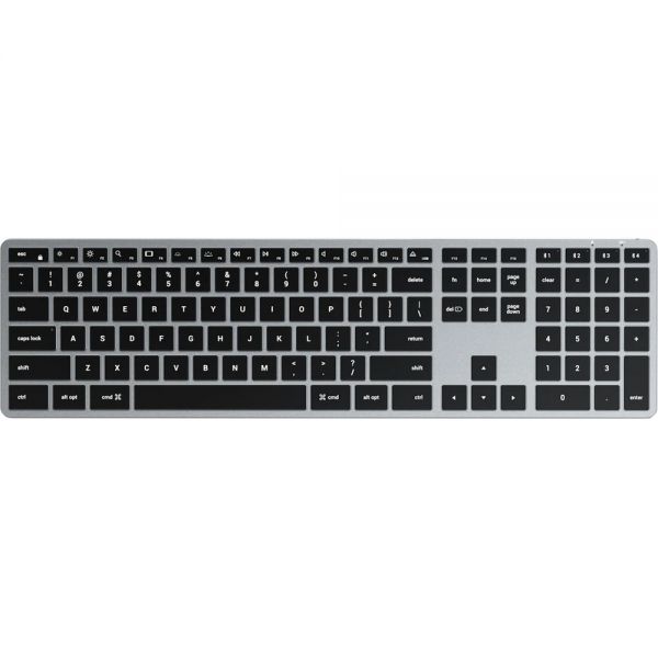 Teclado Sem Fio Satechi Slim X3 St-Btsx3M Para Mac - Cinza Escuro (Inglês)