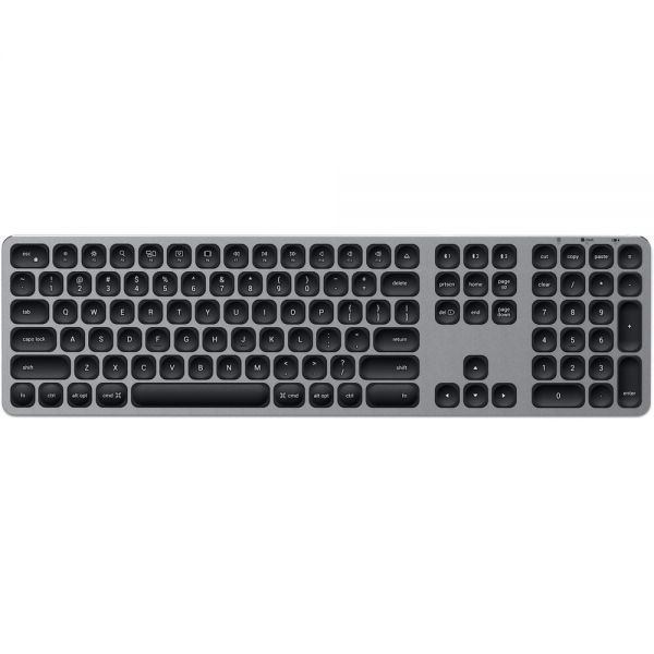Teclado Satechi St-Ambkm Bluetooth Para Mac - Space Gray (Inglês)