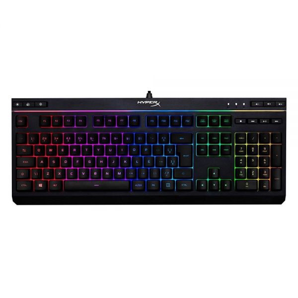 Teclado Gamer Kingston Hyperx Alloy Core Hx-Kb5Me2-Us Rgb - Preto (Inglês)