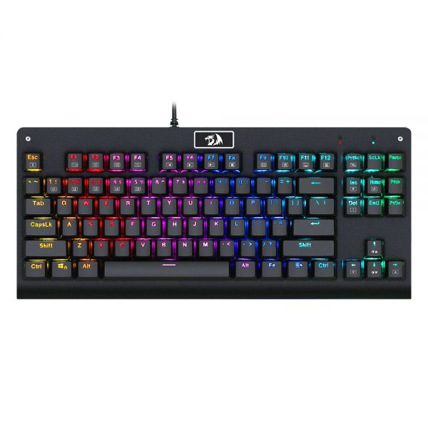 Teclado Gamer Redragon Dark Avenger K568 Usb Rgb - Preto (Espanhol)
