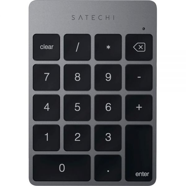 Teclado Numérico Sem Fio Satechi St-Salkpm Bluetooth - Cinza Escuro