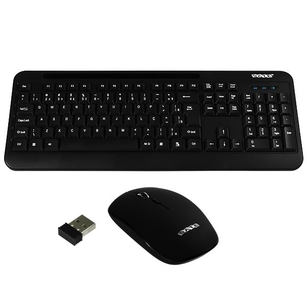 Kit Teclado Satellite Ak-725G + Mouse Wireless - (Português)