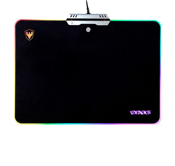 Mouse Pad Rgb Satellite A-Pad07 - Preto