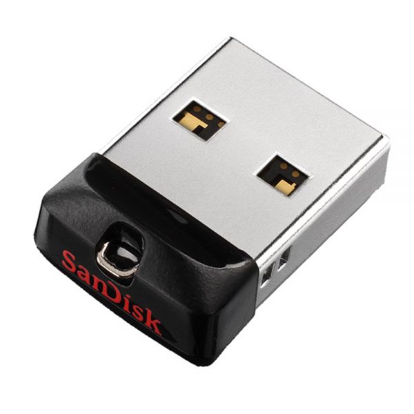Pendrive Sandisk Z33 Fit Micro 64 Gb - Preto