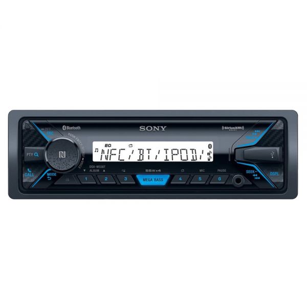 Rádio Marinho Sony Dsx-M55Bt Bluetooth Am/Fm - Preto