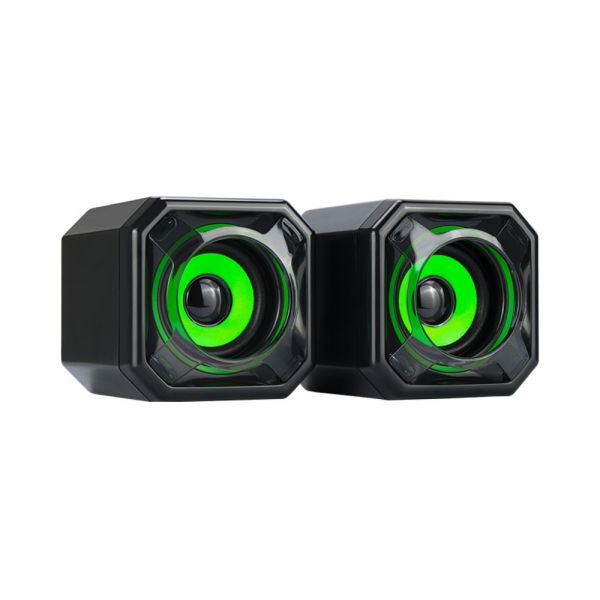 Speaker Quanta Qtsmq15 Para Pc - Verde