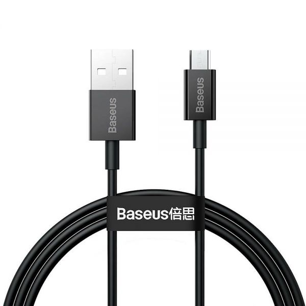 Cabo Usb-A A Micro Usb Baseus Superior 2A Camys-01 - Black 1 Metro