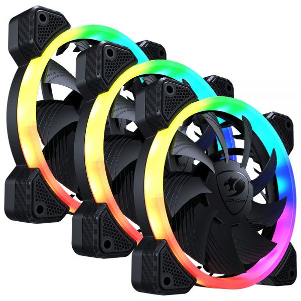 Cooler Cougar Vortex Vk120 Argb 120 Mm - 3 Unidades