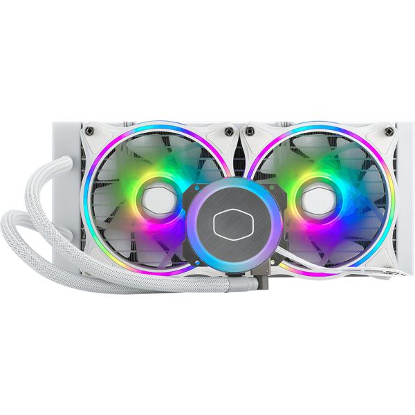 Cooler Líquido Cooler Master Masterliquid Ml240 Illusion Rgb Para Cpu - Branco