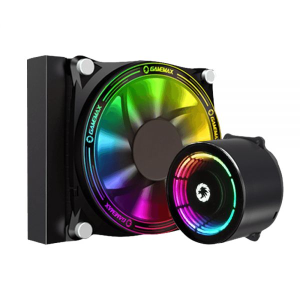 Cooler Liquido Gamemax Icechill Rainbow Rgb 120 Mm Para Cpu