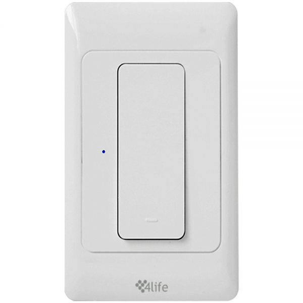 Interruptor Inteligente 4Life Fl811-1 1 Botão - Branco