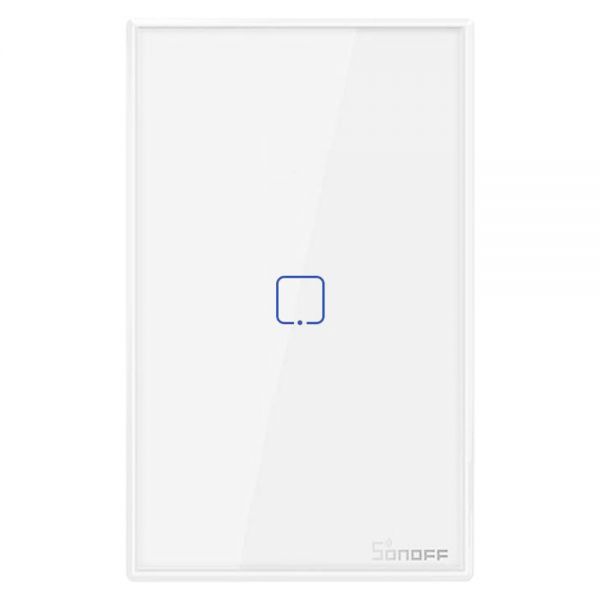 Interruptor Inteligente Touch Sonoff T0Us1C-Tx 1 Botão - Branco