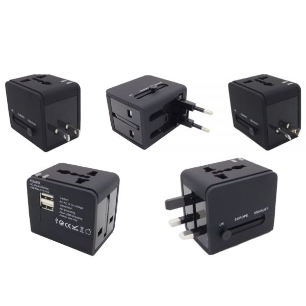 Adaptador De Tomada Universal Satellite A-R06 - Preto